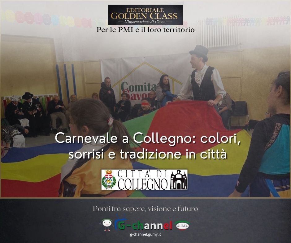 Carnevale a Collegno: colori, sorrisi e tradizione in città